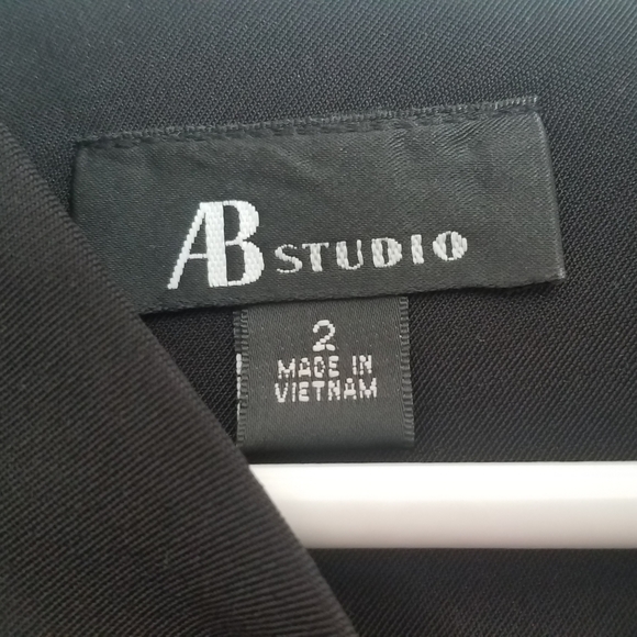 AB Studio Little Black Dress - Size 2 - Picture 6 of 8